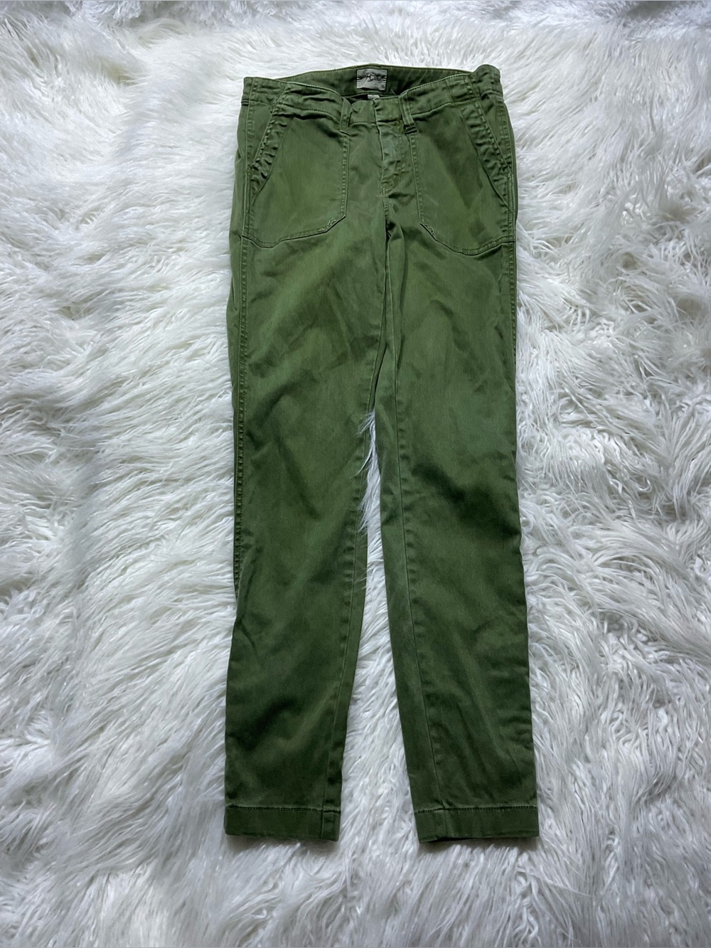 J Crew Skinny Stretch Cargo Pant With Zippers
